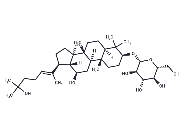 Pseudoginsenoside Rh2 Chemical Structure