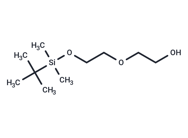 2-(2-((tert-Butyldimethylsilyl)oxy)ethoxy)ethanol Chemical Structure