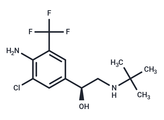 Mabuterol, (S)- Chemical Structure