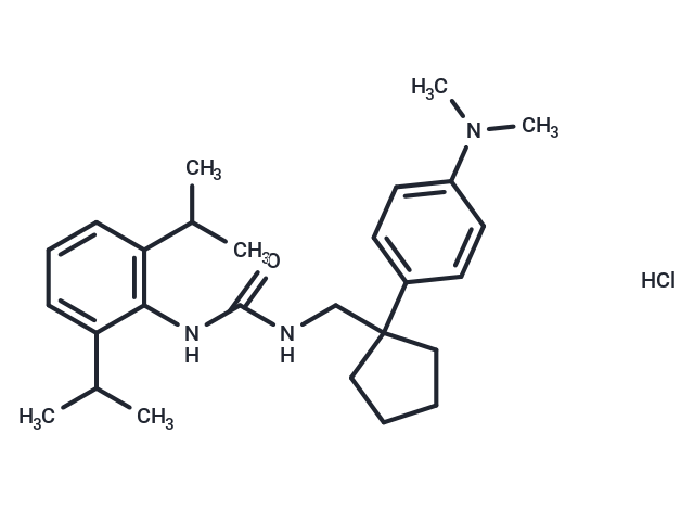 Nevanimibe hydrochloride Chemical Structure