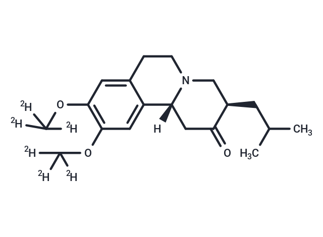 TargetMol Chemical Structure Tetrabenazine-d6