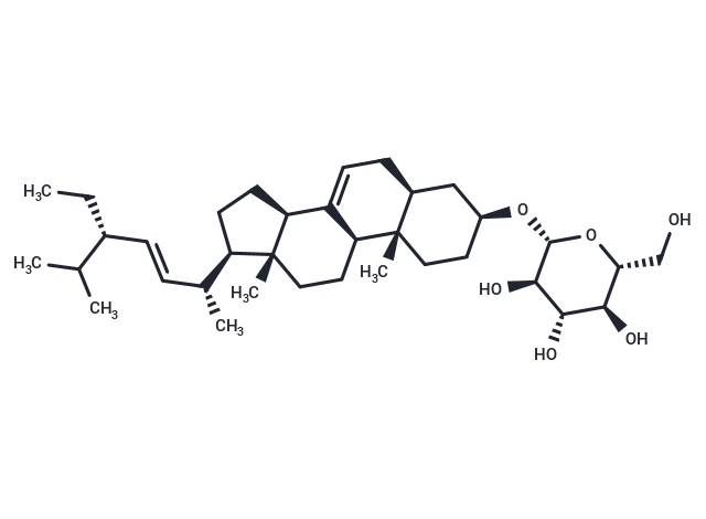 TargetMol Chemical Structure alpha-Spinasterol glucoside