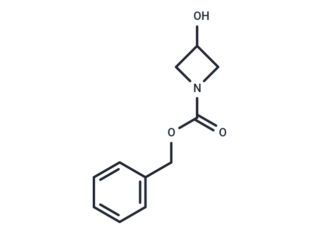 TargetMol Chemical Structure 1-Cbz-3-Hydroxyazetidine