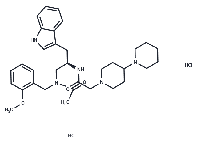 Lanepitant 2HCl Chemical Structure
