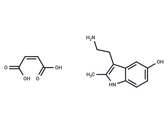 2-Methyl-5-HT maleate Chemical Structure