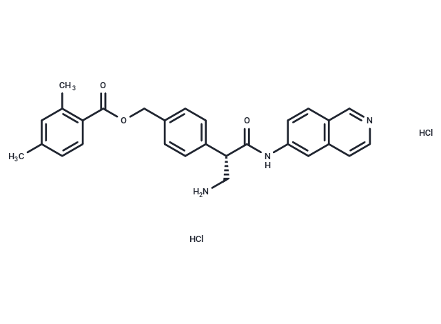 Netarsudil Dihydrochloride Chemical Structure