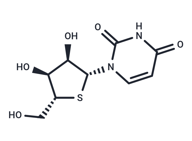 4’-Thiouridine Chemical Structure