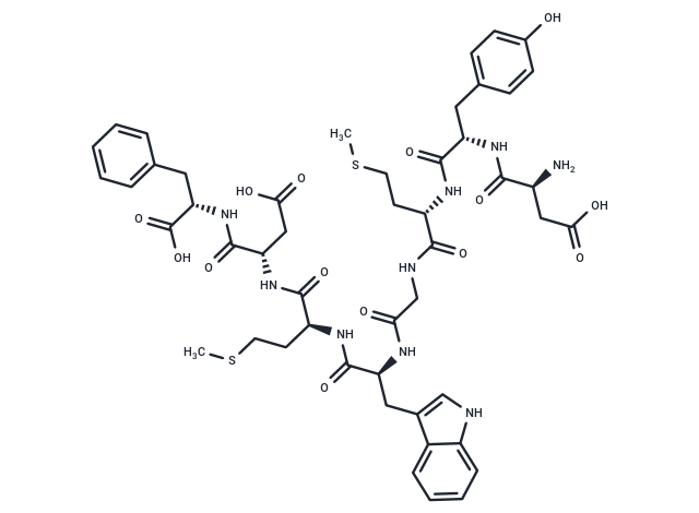TargetMol Chemical Structure Cholecystokinin (26-33) free acid