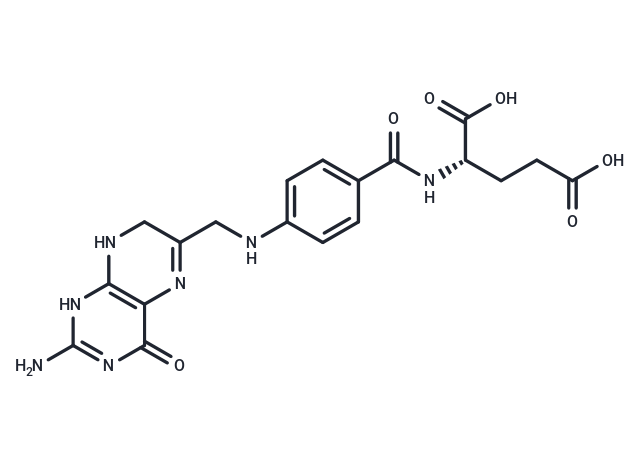 Dihydrofolic acid Chemical Structure