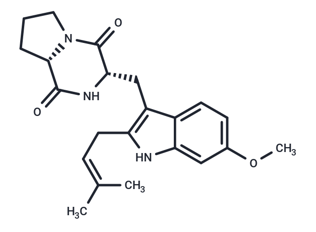 Tryprostatin A Chemical Structure