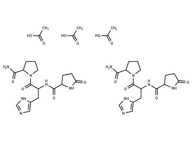 Protirelin Acetate Chemical Structure