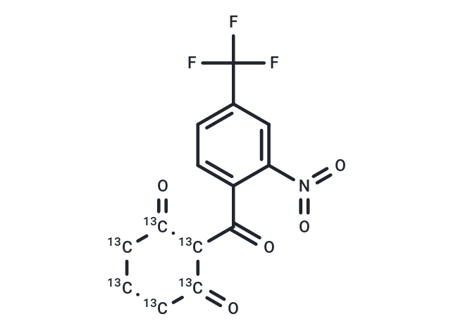 TargetMol Chemical Structure Nitisinone-13C6
