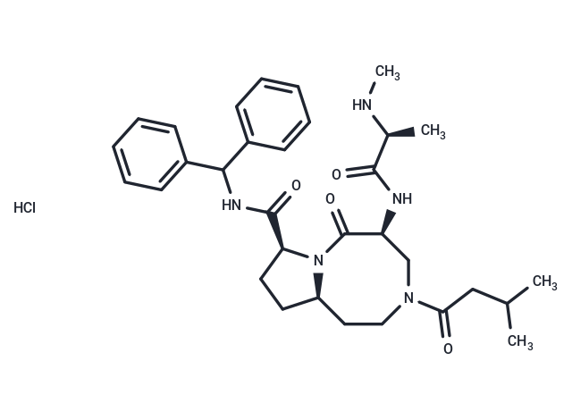 Xevinapant hydrochloride Chemical Structure