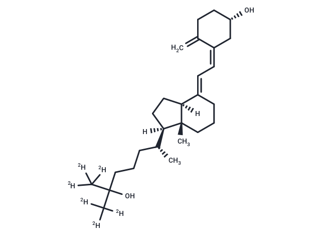 TargetMol Chemical Structure Calcifediol-D6