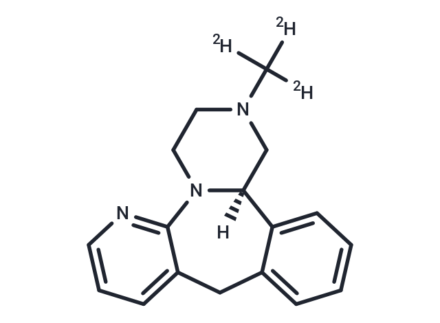 (R)-Mirtazapine D3 Chemical Structure