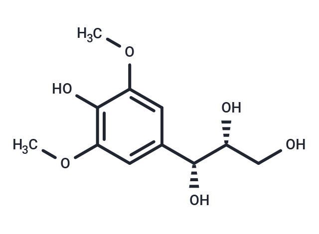 TargetMol Chemical Structure threo-1-C-Syringylglycerol