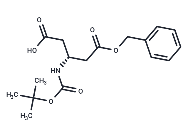 Boc-β-HoAsp(OBzl)-OH Chemical Structure