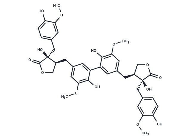 TargetMol Chemical Structure Bis-5,5-nortrachelogenin