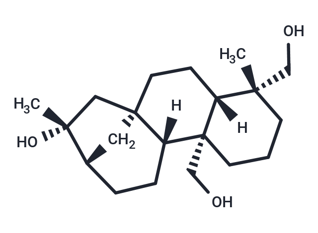 ent-Kaurane-16beta,19,20-triol Chemical Structure