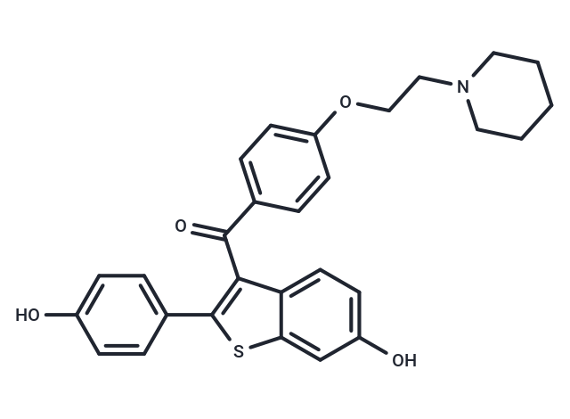 Raloxifene Chemical Structure