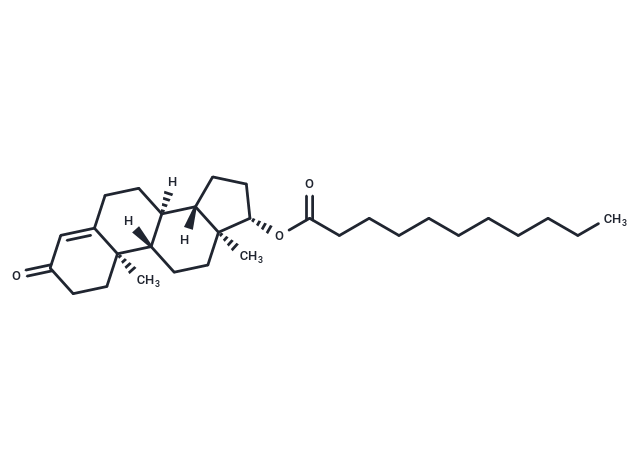 Testosterone undecanoate Chemical Structure
