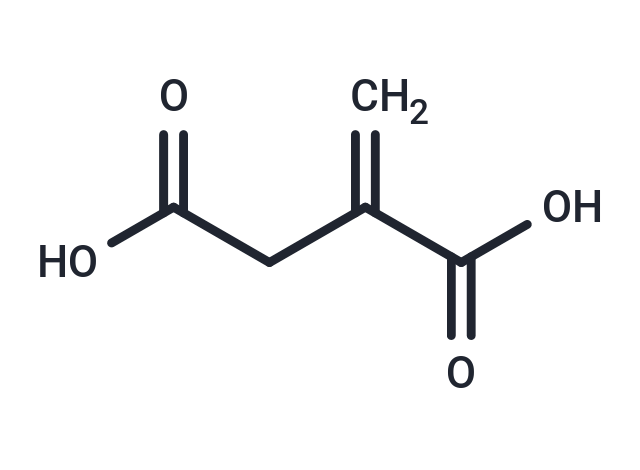 Itaconic acid Chemical Structure