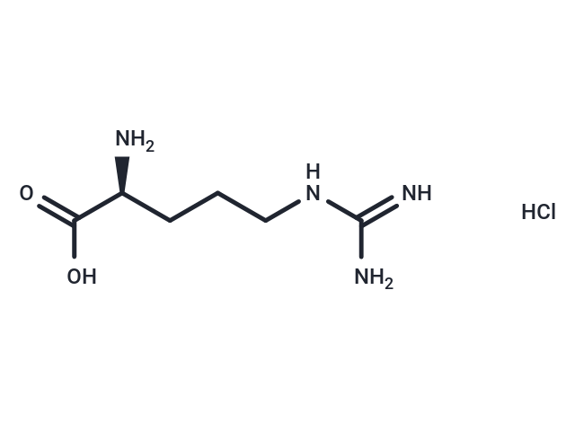 L-Arginine hydrochloride Chemical Structure