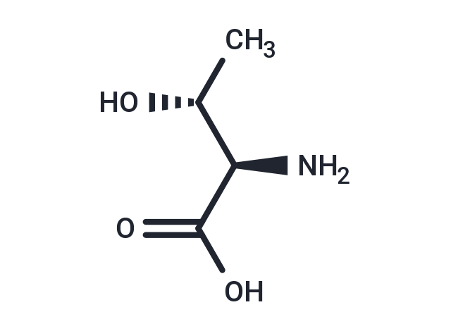 (2R,3R)-2-Amino-3-hydroxybutanoic acid Chemical Structure
