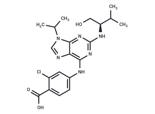 Purvalanol B Chemical Structure