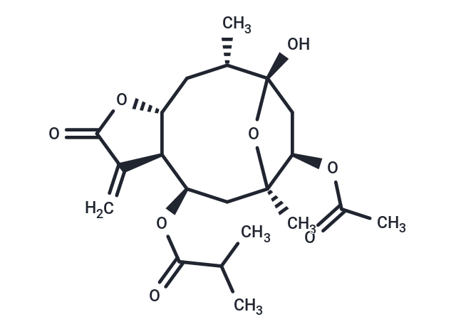 TargetMol Chemical Structure 1-Acetyltagitinin A