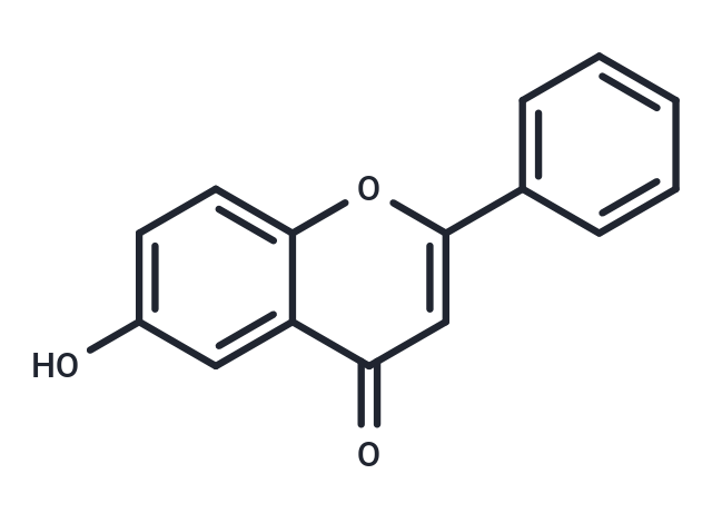 6-Hydroxyflavone Chemical Structure