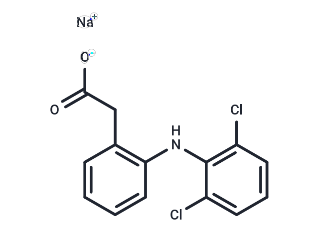 Diclofenac sodium Chemical Structure