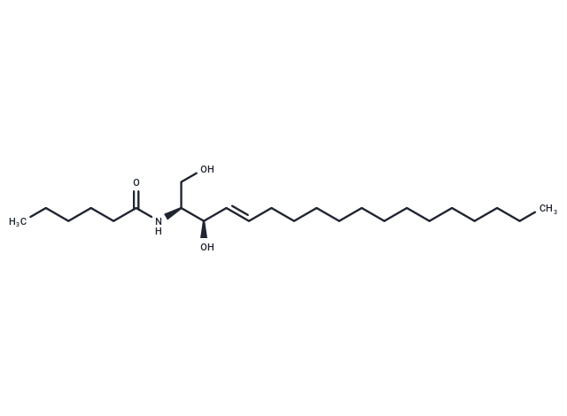 C6 Ceramide Chemical Structure
