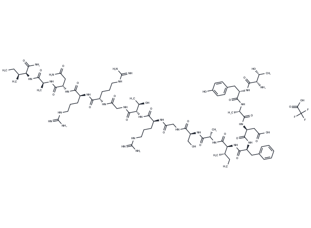 PKA Inhibitor Fragment (6-22) amide TFA Chemical Structure