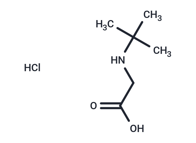 2-(tert-Butylamino)acetic acid hydrochloride Chemical Structure