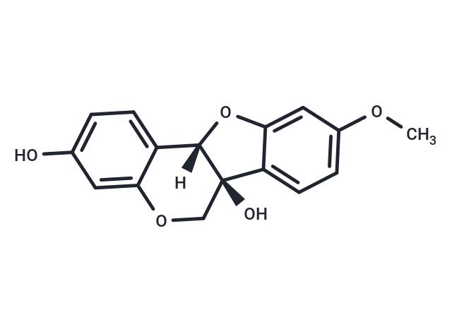 TargetMol Chemical Structure 6alpha-Hydroxymedicarpin