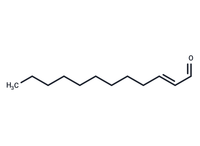 trans-2-Dodecenal Chemical Structure