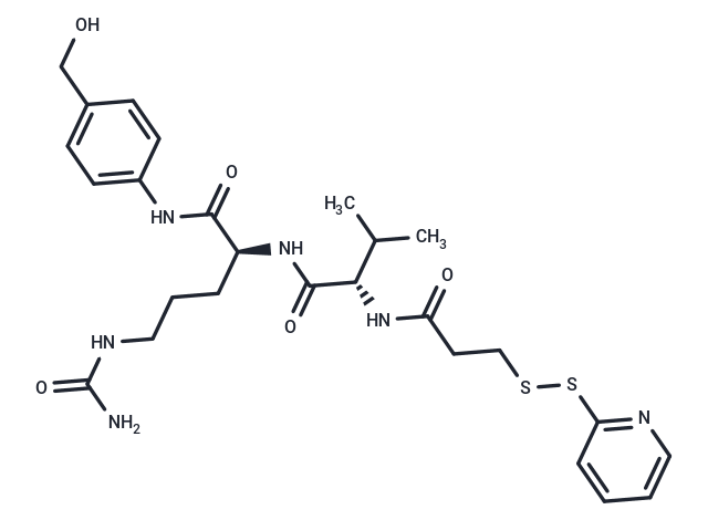 TargetMol Chemical Structure OPSS-Val-Cit-PAB-OH