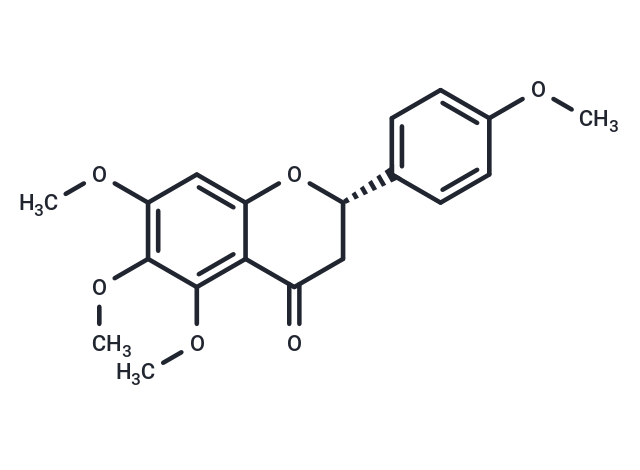 TargetMol Chemical Structure 5,6,7,4'-Tetramethoxyflavanone