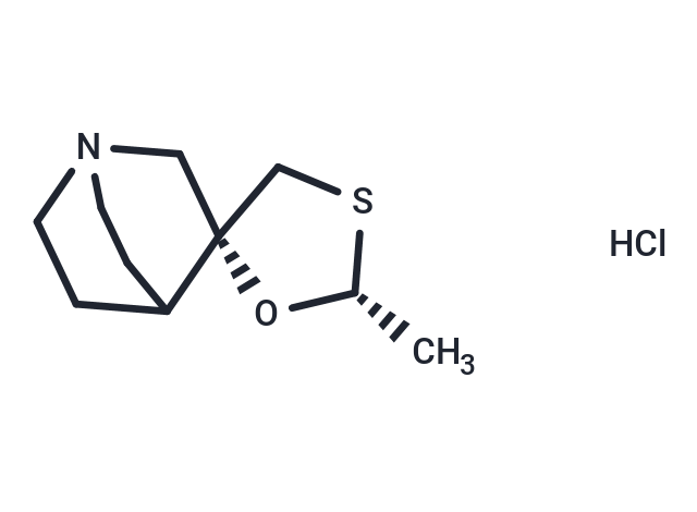 Cevimeline hydrochloride Chemical Structure