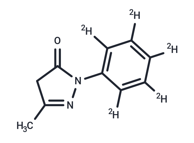 TargetMol Chemical Structure Edaravone-d5