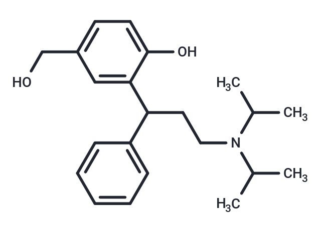 (Rac)-5-Hydroxymethyl Tolterodine Chemical Structure