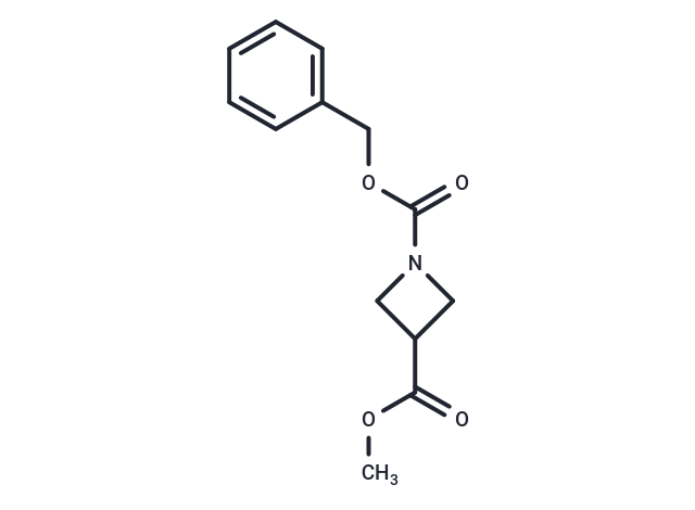TargetMol Chemical Structure Methyl 1-Cbz-azetidine-3-carboxylate