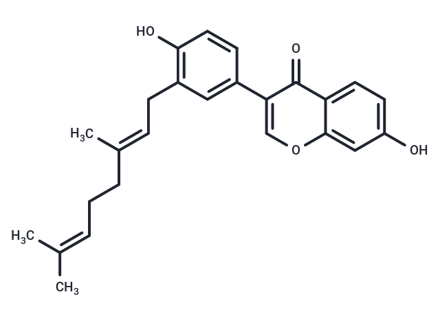 Corylifol A Chemical Structure