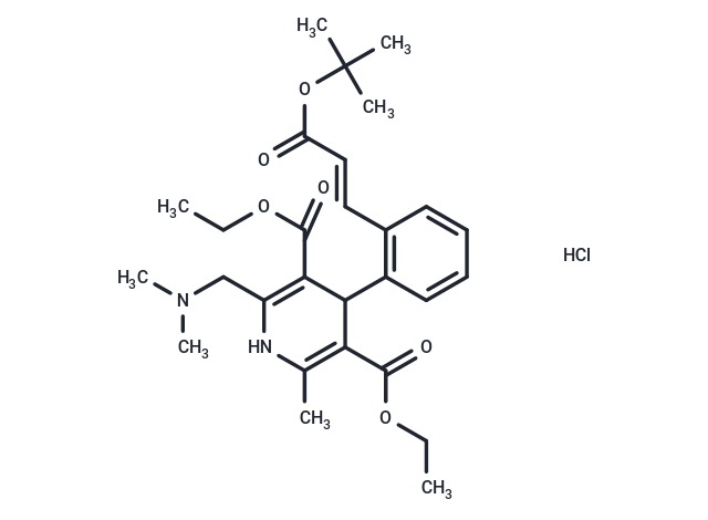 Teludipine hydrochloride Chemical Structure