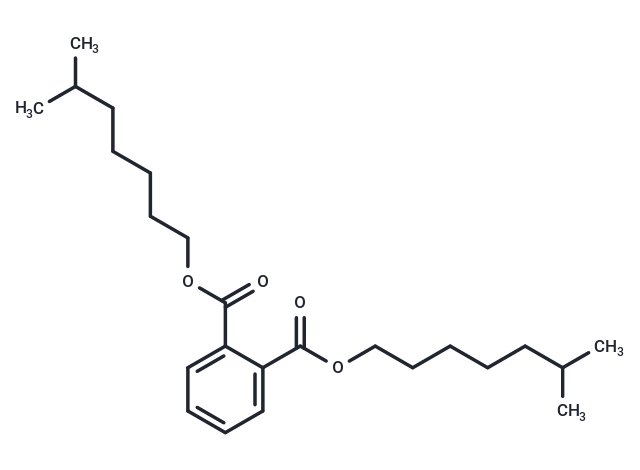 1,2-Benzenedicarboxylic acid, diisooctyl ester Chemical Structure