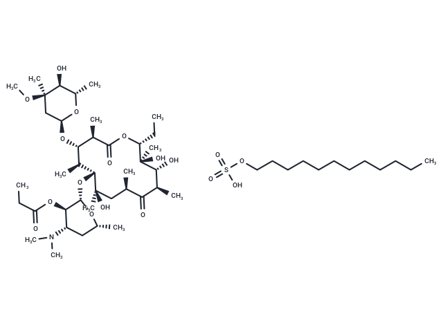 Erythromycin estolate Chemical Structure