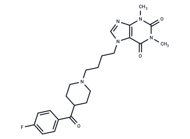 Perbufylline Chemical Structure