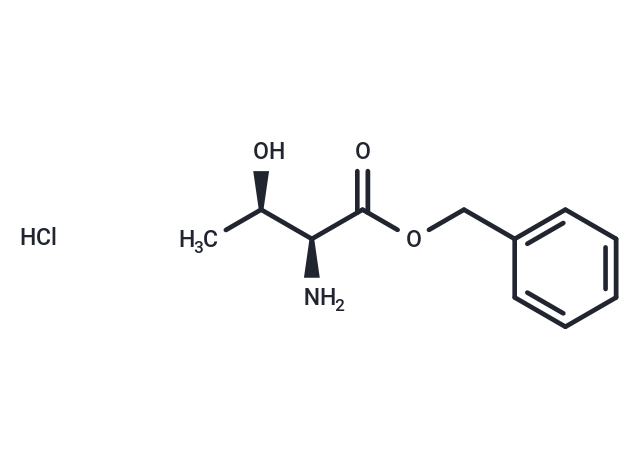 (2S,3R)-Benzyl 2-amino-3-hydroxybutanoate hydrochloride Chemical Structure