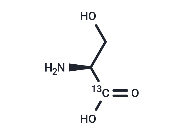 TargetMol Chemical Structure L-Serine-1-13C